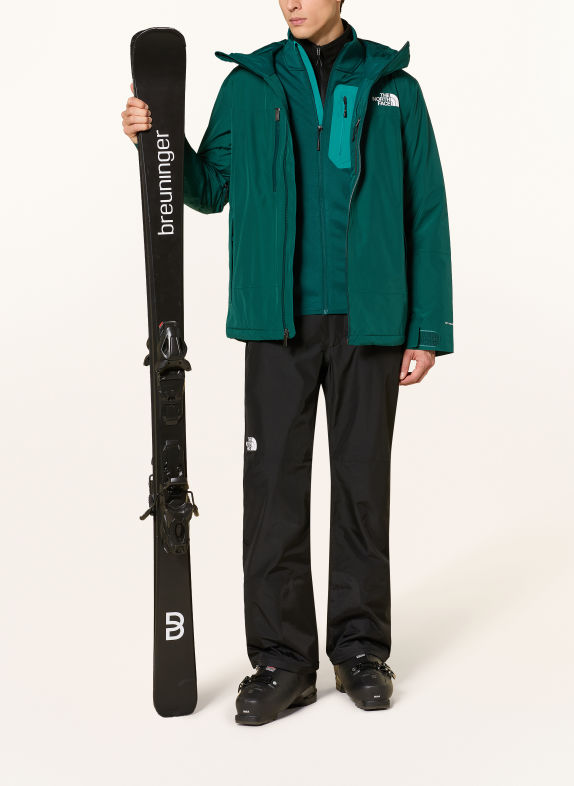 THE NORTH FACE Skijas DESCENDIT PETROL / WIT