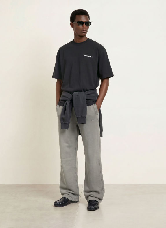 PEGADOR Oversized tričko ČERNÁ