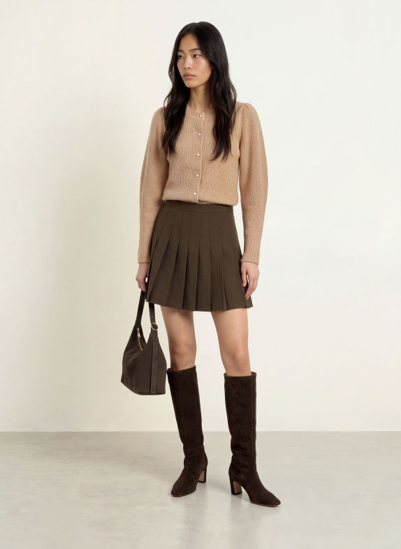 NEO NOIR Strickjacke NUNA BEIGE