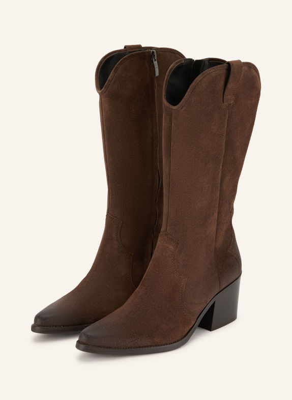 paul green Cowboy Boots BRAUN