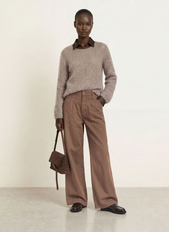 InWear Mohair-Pullover JETRAIW TAUPE