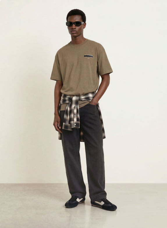 ALLSAINTS T-shirt REDACT KHAKI