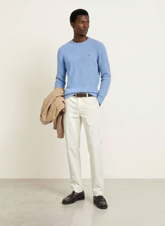 TOMMY HILFIGER Pullover BLAU
