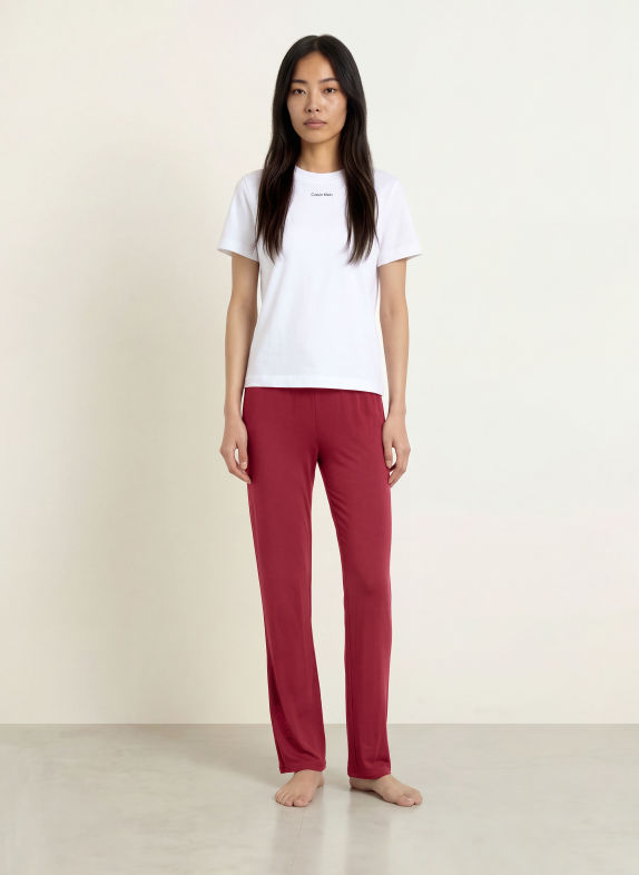 Calvin Klein Sovebukser ULTRA SOFT MODAL MØRKERØD