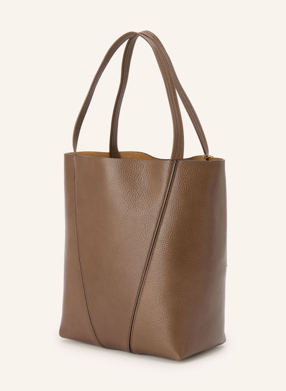Chloé Shopper SPIN 20U Smoked Brown