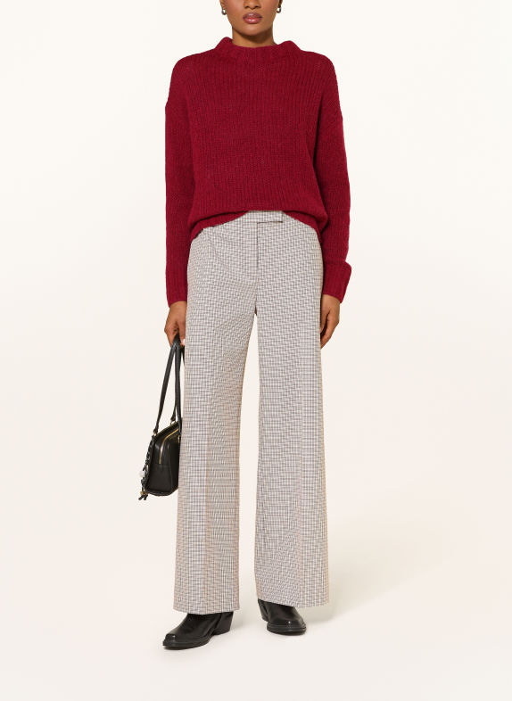 HUGO Pullover SLOOSSY DUNKELROT