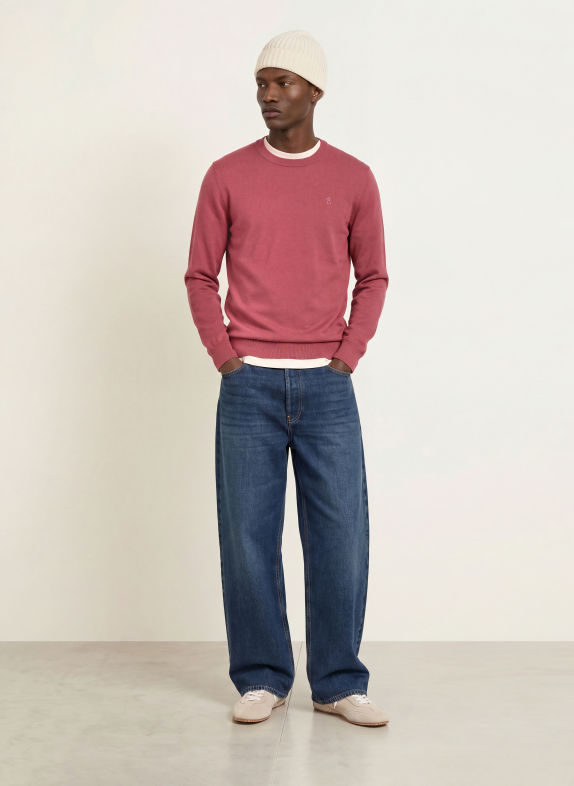 ARMEDANGELS Sweter LOUKAA BRUDNY RÓŻ