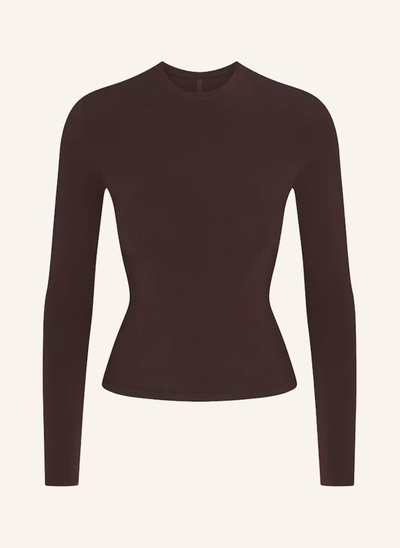 SKIMS Loungeshirt COTTON JERSEY ESPRESSO