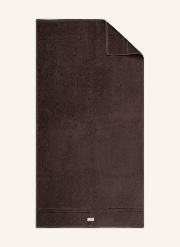 GANT HOME Duschtuch DUNKELBRAUN