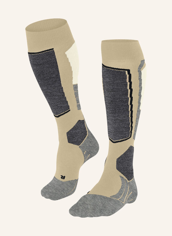 FALKE Skisokken SK2 4700 straw