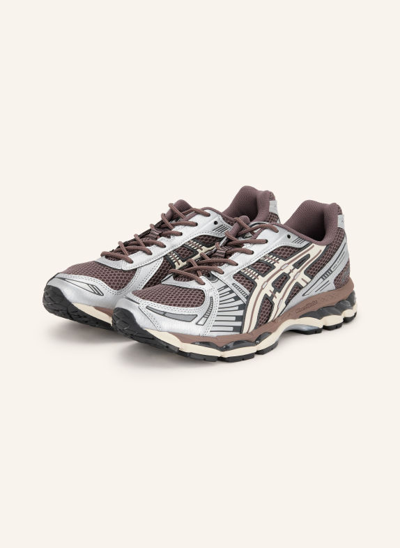 ASICS GEL-KAYANO 12.1 sneaker DARK BROWN / SILVER / BLACK