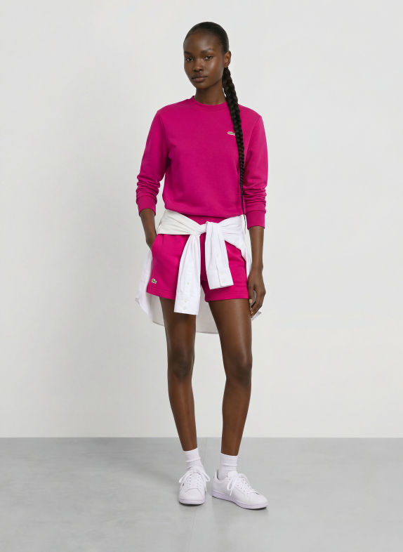 LACOSTE Sweatshirt FUCHSIA