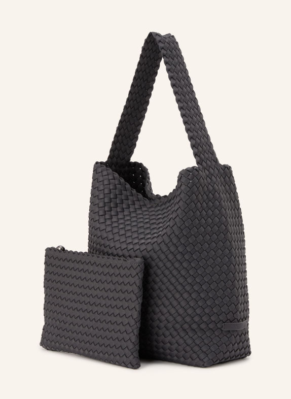 Naghedi Sac seau MEDIUM avec pochette GRIS FONCÉ