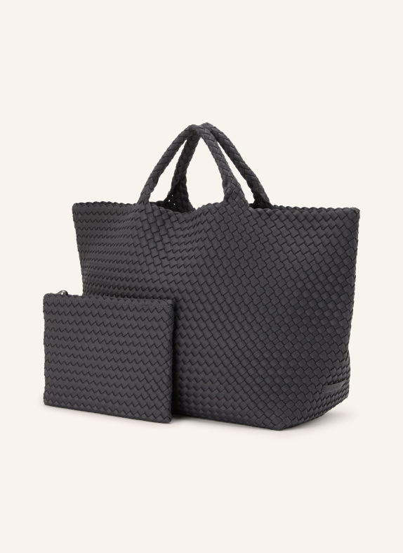 Naghedi Sac cabas ST. BARTHS LARGE avec Pochette GRIS FONCÉ