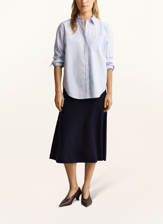 GANT Knit skirt DARK BLUE