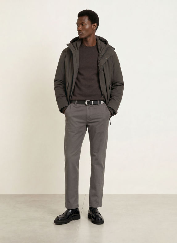 JOOP! JEANS Pullover LAURELOR DUNKELBRAUN