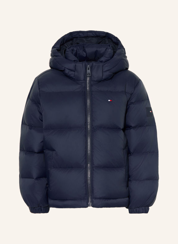 TOMMY HILFIGER veste matelassée BLEU FONCÉ