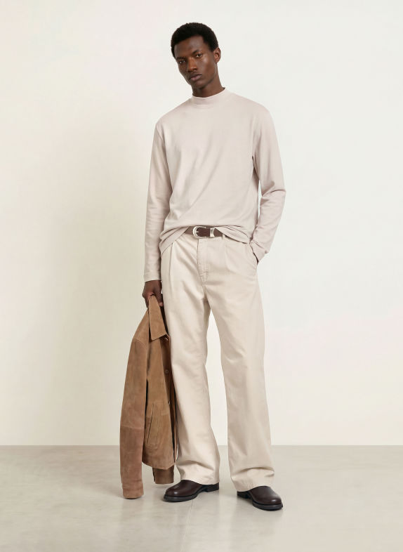 DRYKORN Longsleeve MORITZO ECRU