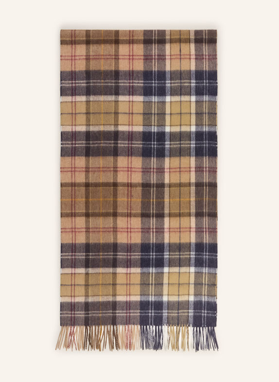 Barbour Schal SERENA BEIGE / DUNKELGRAU / DUNKELROT