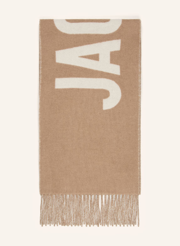 JACQUEMUS Scarf TAUPE / CREAM
