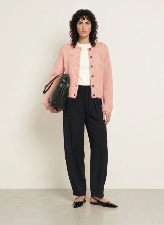 InWear Strickjacke JETRAIW aus Mohair ROSA