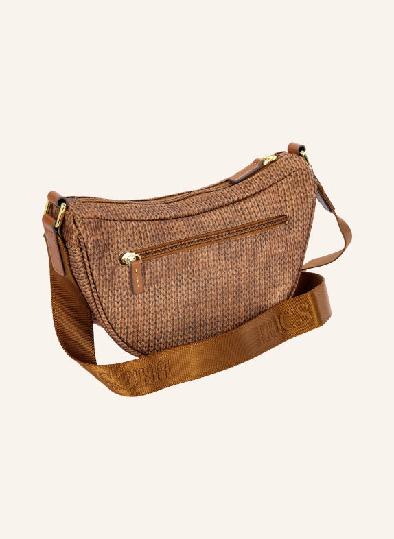 BRIC'S Sac à bandoulière X-COLLECTION MARRON / OR
