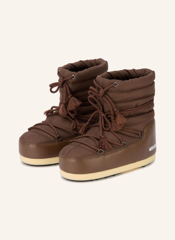 MOON BOOT Moon Boots EVX LIGHT NYLON BROWN