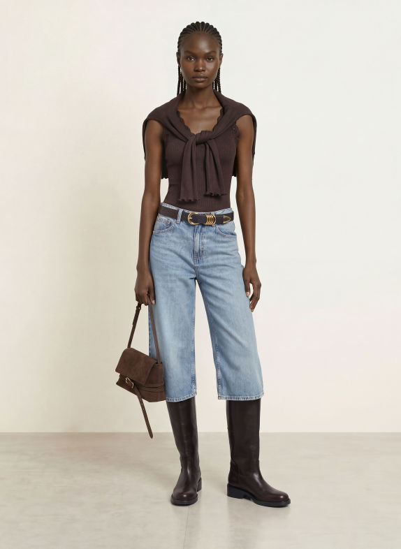 rosemunde Top RMWBALTA MARRON FONCÉ