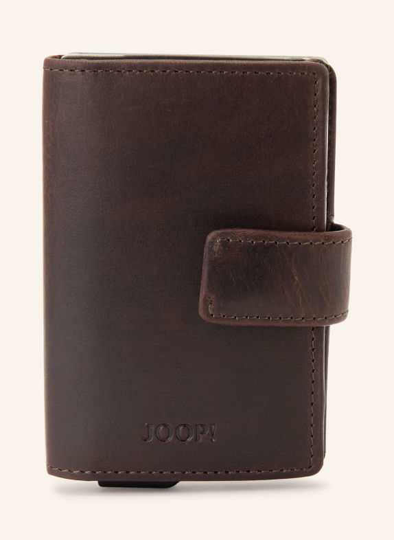 JOOP! Kaartenetui CERRATANO C-TWO E-CAGE MARRON FONCÉ