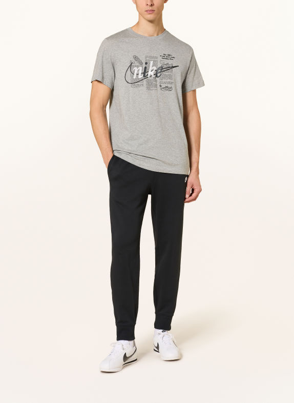 Nike T-shirt SPORTSWEAR GRIJS / WIT / ZWART