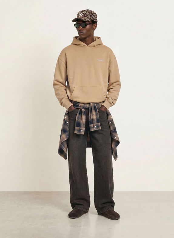 PEGADOR hoodie BEIGE