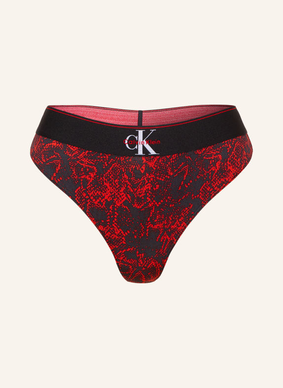 Calvin Klein String GRAPHIC MONOGRAM ROT / SCHWARZ