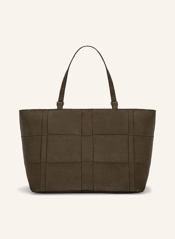 DEMELLIER sac de courses MARRON