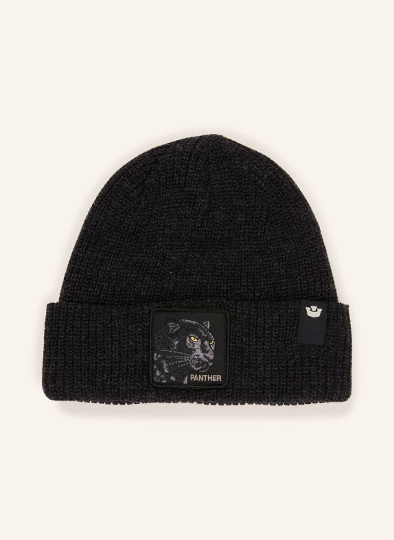 GOORIN BROS. Bonnet THE PANTHER NOIR / MARRON / TAUPE