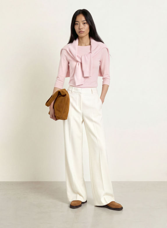 thylie Shirt BRIDGET met 3/4-mouwen ROZE