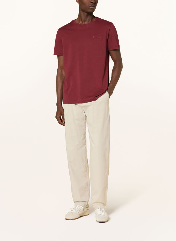 ELBSAND T-Shirt EDO DUNKELROT