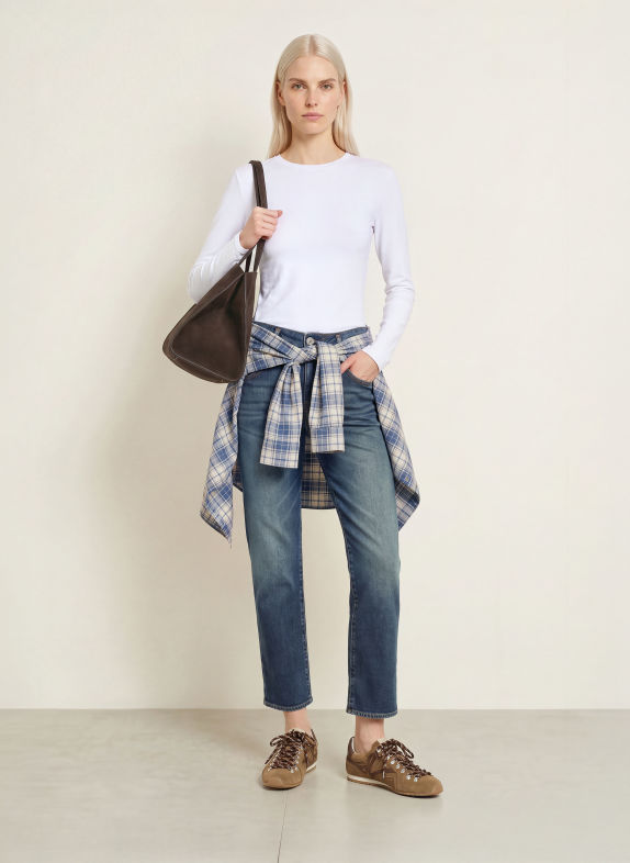 Herrlicher Cropped Jeans BREEZY 1004 midnight river