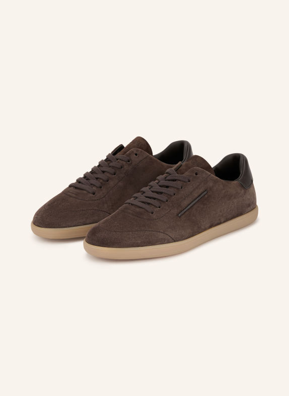 ZEGNA sneaker DARK BROWN