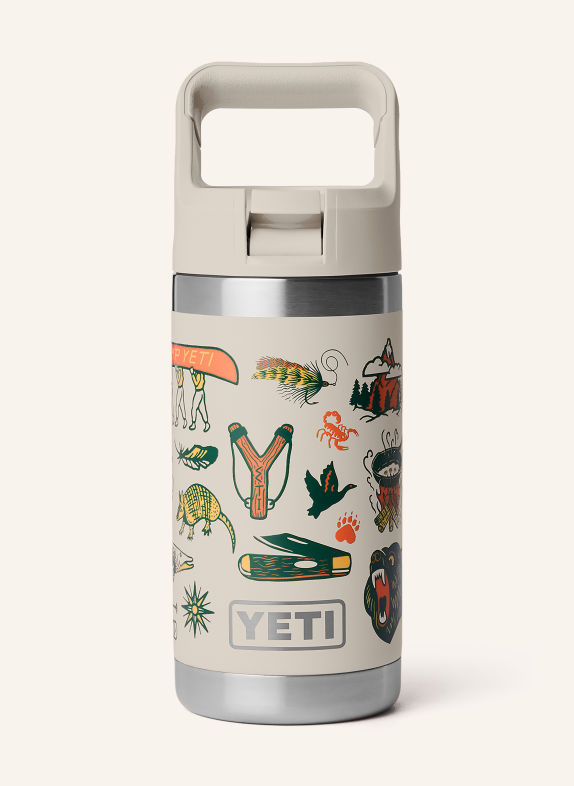YETI Termo láhev RAMBLER® ŠEDÁ / STŘÍBRNÁ