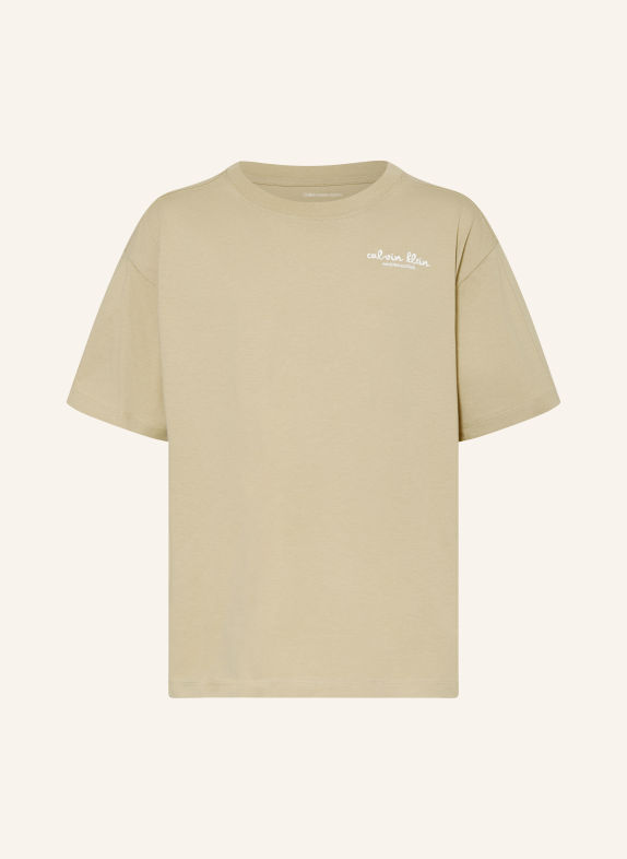 Calvin Klein T-shirt ZWART / BLAUW / WIT