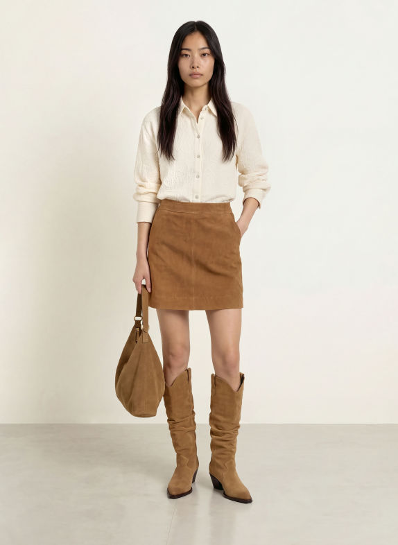 Y.A.S. Lederen rok BRUIN