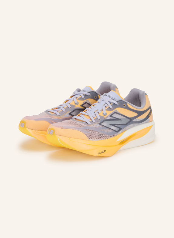 new balance SUPERCOMP ELITE V6 Running Shoes NEON ORANGE / DARK GRAY / GRAY