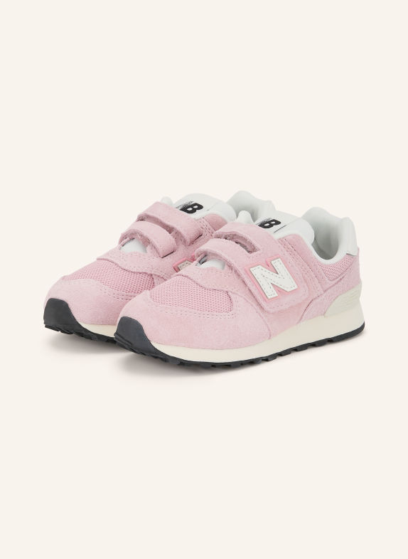 new balance Sneakersy 574 RÓŻOWY / BIAŁY