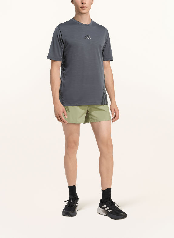 adidas TERREX Tricou funcțional TERREX XPERIOR GRI ÎNCHIS