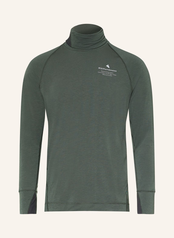 Klättermusen Baselayer FAFNE MÖRKGRÖN