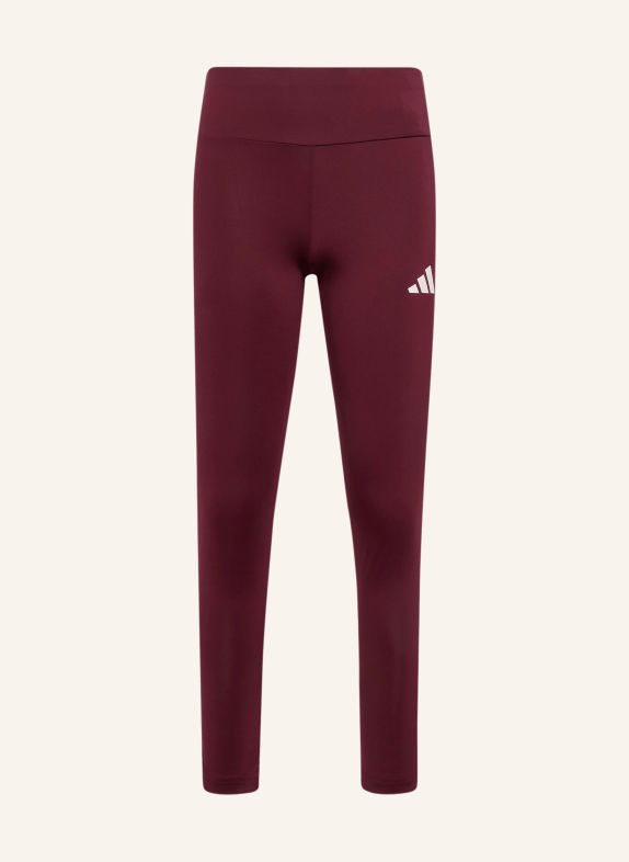 adidas Legging DONKERROOD