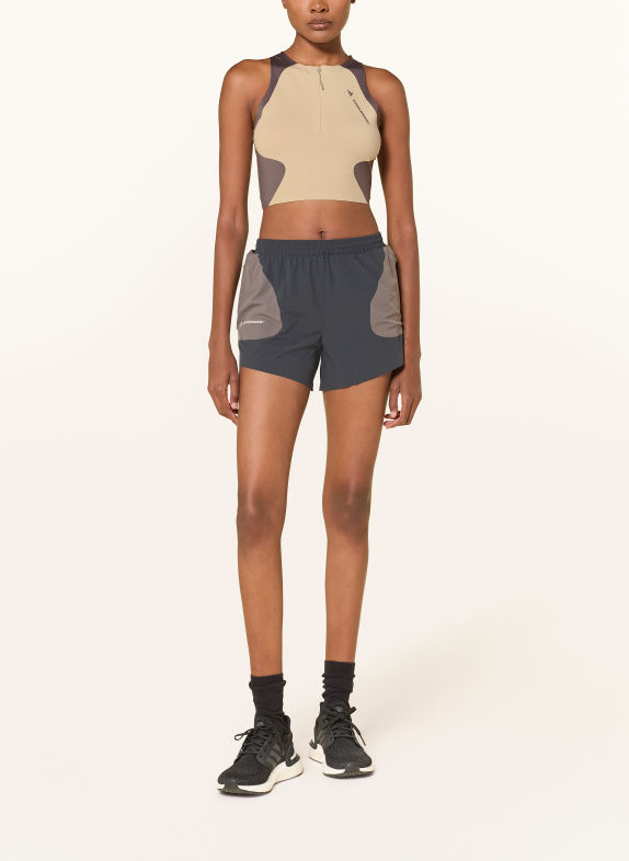 adidas Functional top by HERMANOS KOUMORI BEIGE / DARK GRAY