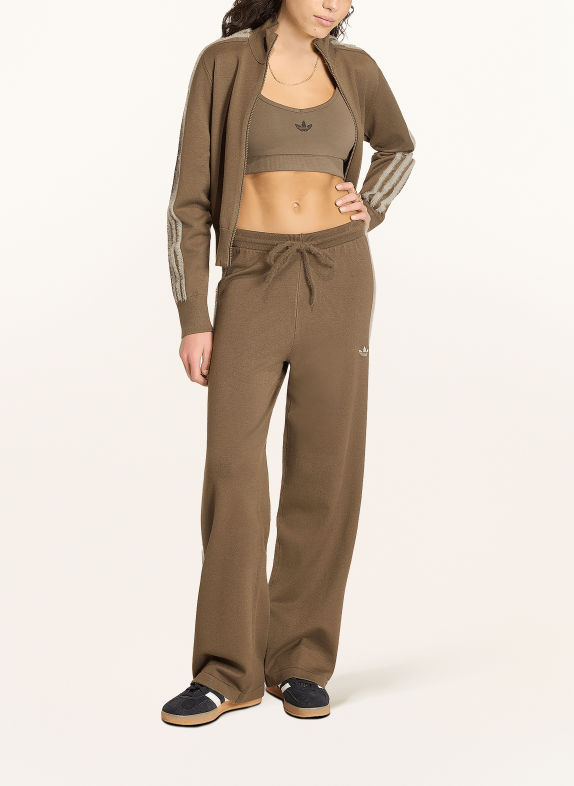 adidas Originals Strickhose FIREBIRD BRAUN / KHAKI