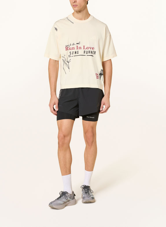 adidas 2-in-1 hardloopshort ADI X SFTM ZWART