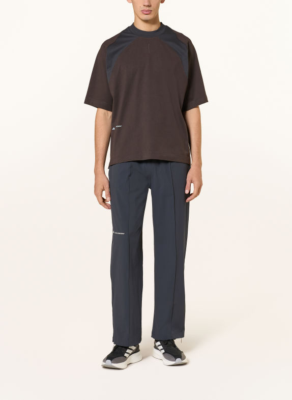 adidas HERMANOS KOUMORI T-shirt DARK BROWN / DARK GRAY